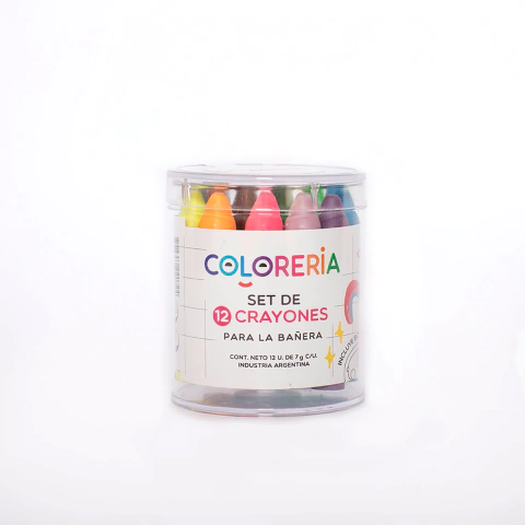 Set de crayones para la bañera