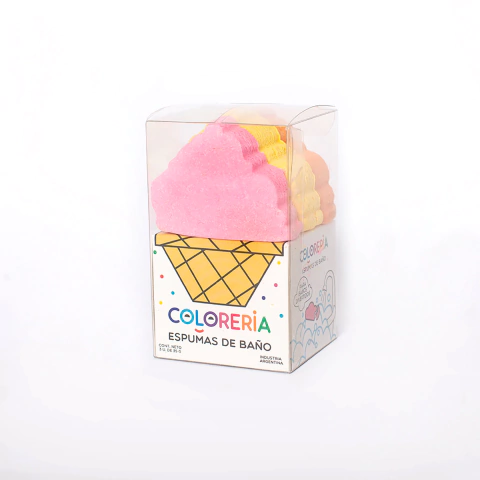 Set de espumas de baño solidas