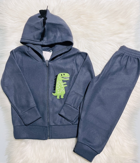Conjunto Dino Cinza