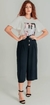 Calça Pantacourt Tecido Rayon Twill na internet