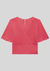 Blusa Plus Size em Malha com Decote Transpassado 35247 - All Time