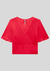 Blusa Plus Size em Malha com Decote Transpassado 35247 na internet