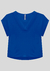 Blusa Plus Size em Malha Viscose com Decote V 35248 - loja online
