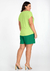 Blusa Plus Size em Malha Viscose com Decote V 35248 na internet