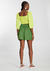 Shorts Clochard em Viscose com Detalhe Fivela 35558 - comprar online