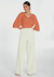 Blusa Cropped Manga Flare com Lastex 35592 - comprar online