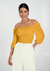 Cropped Manga 3/4 com Franzido Busto 35600