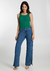 Blusa em Tricô Texturizado com Decote Quadrado 35613 - comprar online