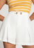 SHORTS COM PREGAS E BOTÕES TECIDO RAYON - comprar online