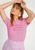 T-shirt em Malha com Estampa Seja Leve 45333 - comprar online