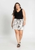 BLUSA PLUS SIZE CANELADA DECOTE V