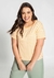 BLUSA PLUS SIZE CREPE LISTRADA 46975 - comprar online