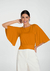Cropped com Manga Flare Malha 49259 - comprar online