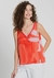 REGATA ESTAMPADA DECOTE V COM RETILÍNEA 50270