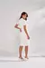 Vestido off gola polo - TITANIUM - comprar online