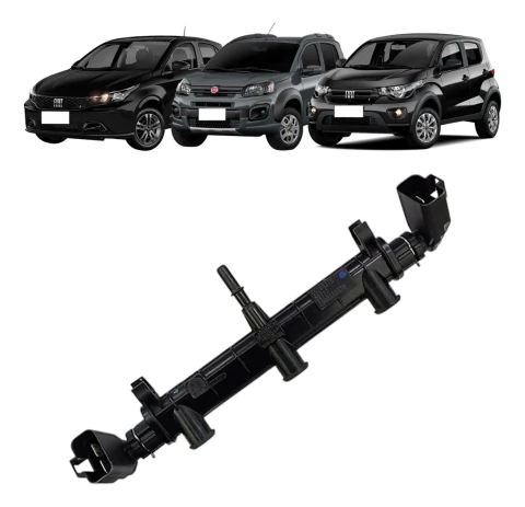 Flauta de Injeção Fiat Argo Mobi Uno 1.0 3c 55266279