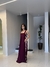 Vestido Listrado Crepe Acetinado - Milena - BELA FIORE