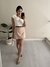 Short Saia Crepe Alfaiataria Leticia - Rosa