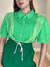 Camisa Crepe de Seda Aimee - Verde