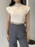 Blusa Malha Algodão Nivia - Capuccino - comprar online