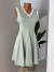 Vestido malha plissado Renata - Verde na internet