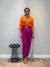 Blusa Algodão Alessandra - Laranja na internet