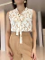 Regata Crepe de Seda Flávia - Telha - comprar online