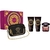 Kit Versace Crystal Noir Eau de Toilette 90ml + Body Lotion 100ml + Bolsa + Gel de Banho 100ml - Feminino