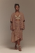Kimono Bordado Tingimento Natural Blend Rosa