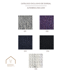 Alfombra linea loom nudos - a medida - Dorsal Design