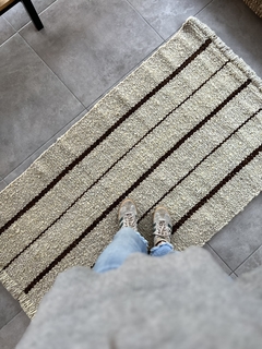 alfombra linea millma natural con rayas en internet
