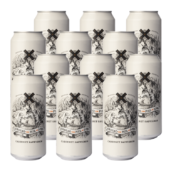 Lata Cordero con Piel de Lobo Cabernet Sauvignon 12x473ml