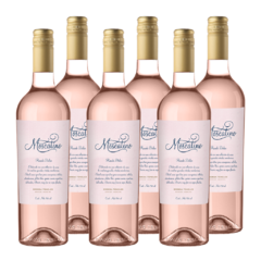 Moscatino Gasificado Rosado Dulce 6x750ml
