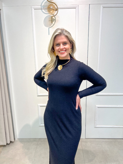 VESTIDO EM MALHA VOLARE - loja online