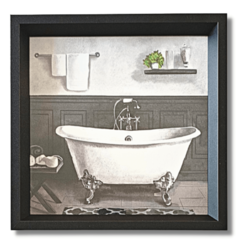 Quadros Lavabo Banheiro Pia Banheira Mosaico - loja online