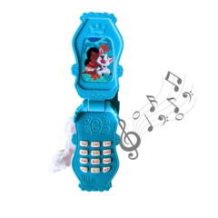 Celular Flip Moana 2 Brinquedo Musical Princesa Disney - comprar online