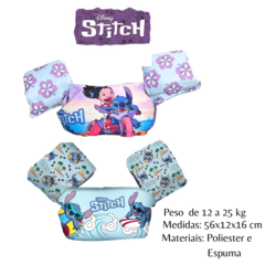 Boia Colete Lilo e Stitch Praia Piscina Infantil - Bruna Store & Decor 