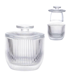 Manteigueira Francesa Graffiato Vidro Canelado 150ml