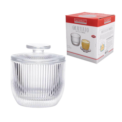 Manteigueira Francesa Graffiato Vidro Canelado 150ml - comprar online