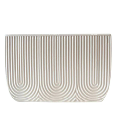 Porta Guardanapo Oasis Cerâmica Textura Branco Hauskraft - loja online