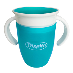 DISPITA Vaso 360 ° Antiderrame y con Agarre. En caja.