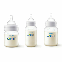 AVENT 809/41 SET DE 3 MAMADERAS ANTICOLIC 125ML, 260ML, 330ML