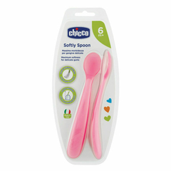 CHICCO CUCHARA DE SILICONA 6M+