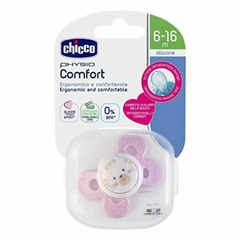 CHICCO CHUPETE PHYSIO COMFORT SILICONA 6-16M X1