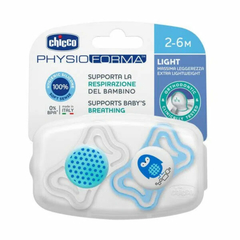 CHICCO CHUPETE PHYSIO LIGHT 2-6M X2
