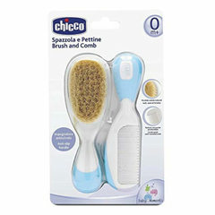 CHICCO CEPILLO Y PEINE CERDA NATURAL
