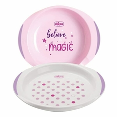 CHICCO SET DE PLATOS 12M+ 