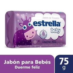 ESTRELLA JABÓN BABY | GLICERINA x75 Gr | DUERME FELIZ x75 Gr