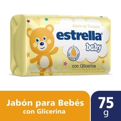 ESTRELLA JABÓN BABY | GLICERINA x75 Gr | DUERME FELIZ x75 Gr
