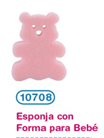 DISPITA ESPONJITA DE BAÑO PARA BEBE CON FORMITA - comprar online